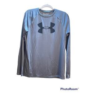Under Armour Size YXL Gray Long Sleeve Athletic